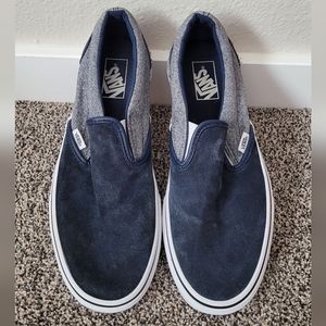 Suede Blue Vans